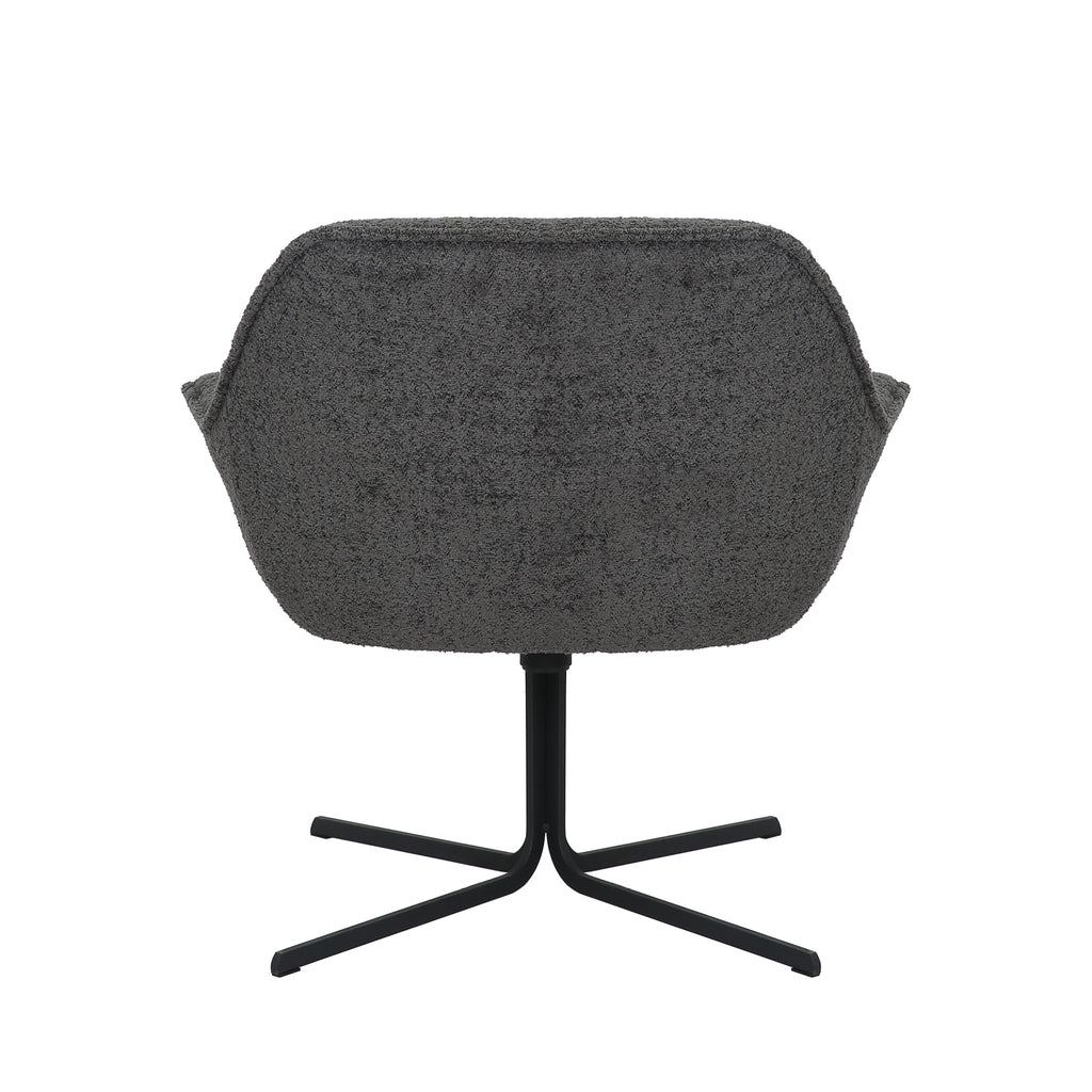 Fauteuil Mila | Donkergrijs STF