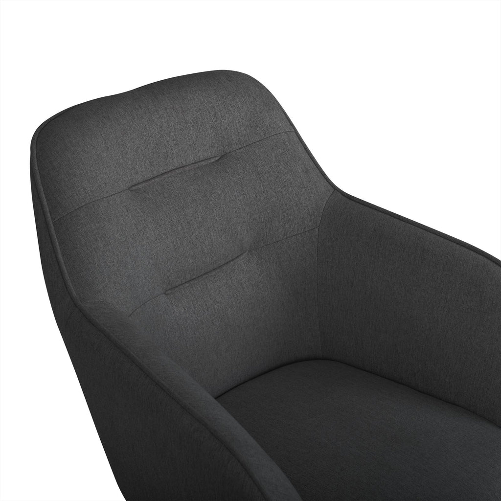 Stoel Felix donkergrijs BNO (set van 2)