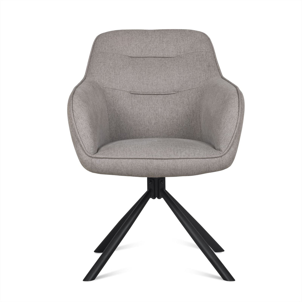 Stoel Felix lichtgrijs BNO (set van 2)