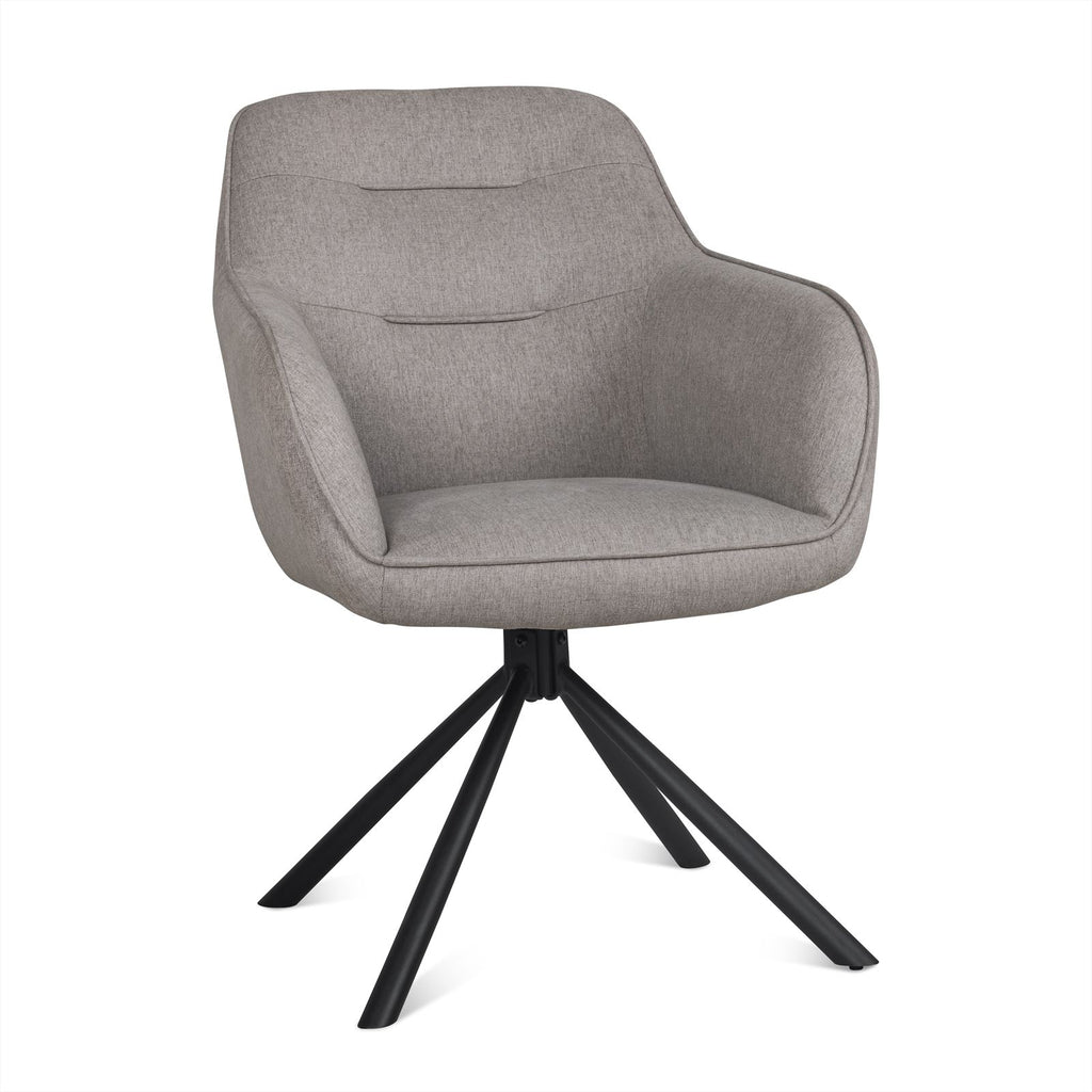 Stoel Felix lichtgrijs BNO (set van 2)