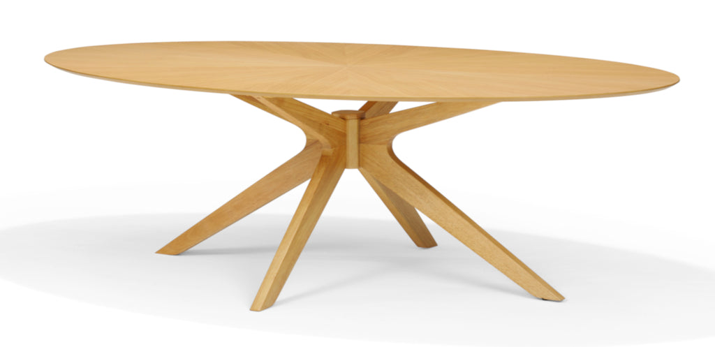 Salontafel Julia 120 ovaal eik naturel - RVD