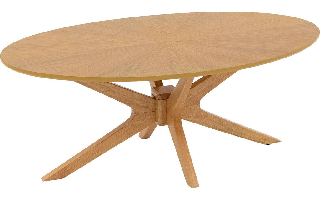 Salontafel Julia 120 ovaal eik naturel - RVD