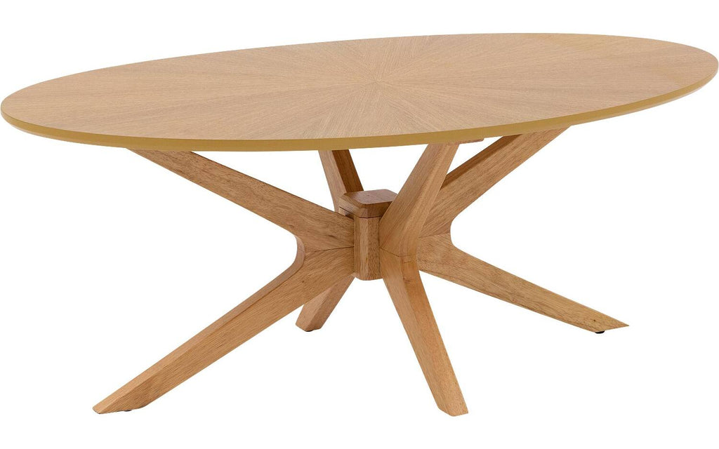 Salontafel Julia 120 ovaal eik naturel - RVD