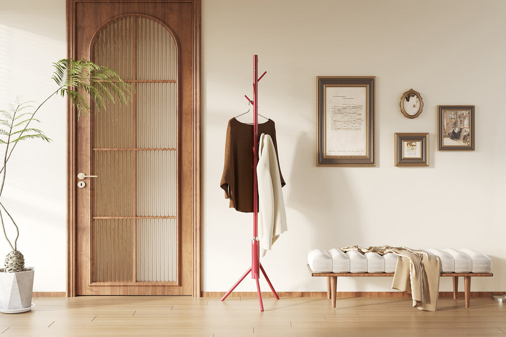 Porte-manteau 'Kassie' rouge - RS
