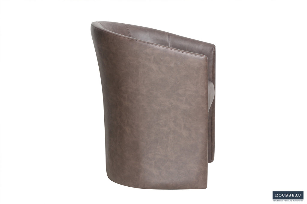 Kuipzeteltje 'Charlie' Vintage PU Donkerbruin RS