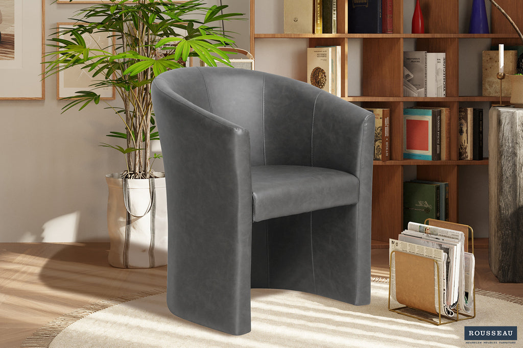 Kuipzeteltje 'Charlie' Vintage PU Donkergrijs RS