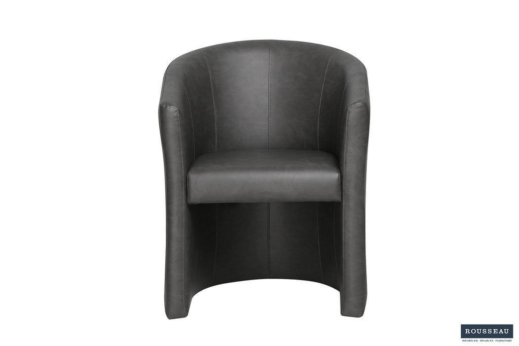 Kuipzeteltje 'Charlie' Vintage PU Donkergrijs RS