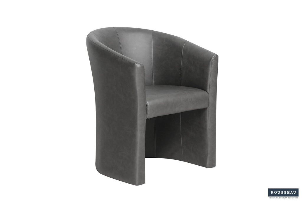 Kuipzeteltje 'Charlie' Vintage PU Donkergrijs RS