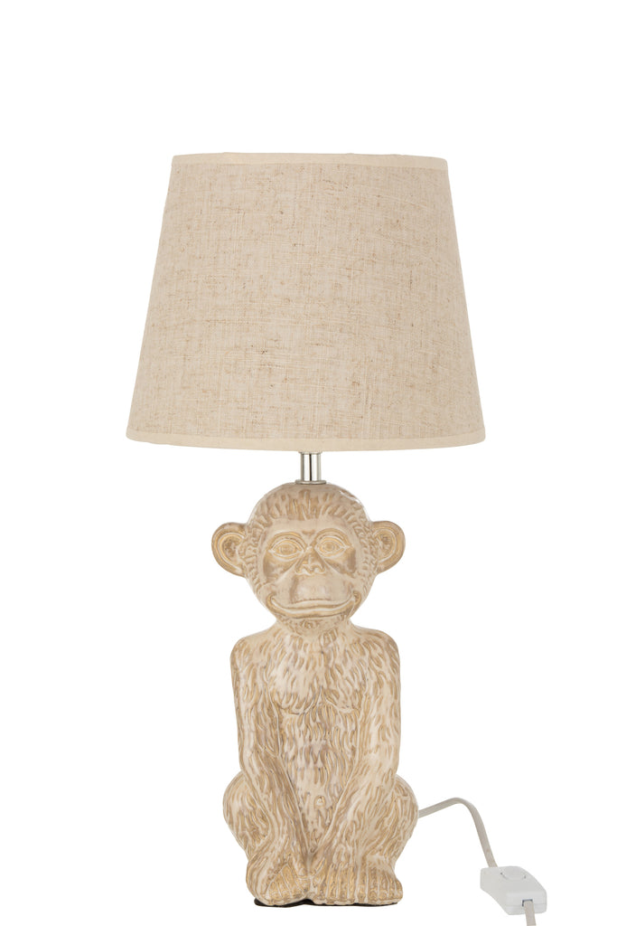 Lampe Singe Beige/Beige J-LINE