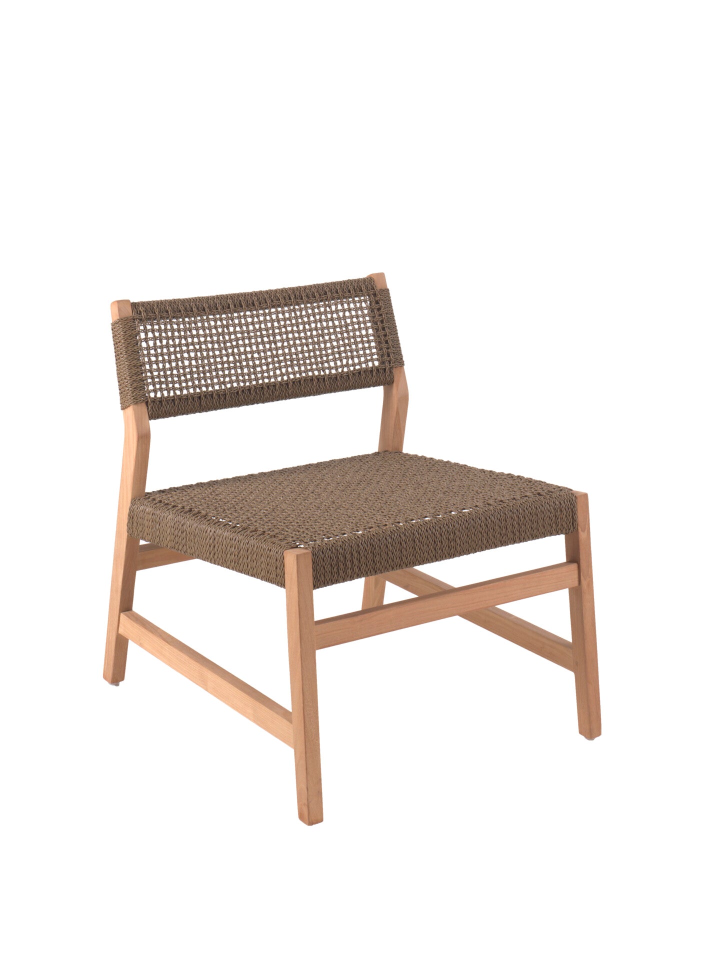 Chaise longue d'extérieur Luna en teck - GS