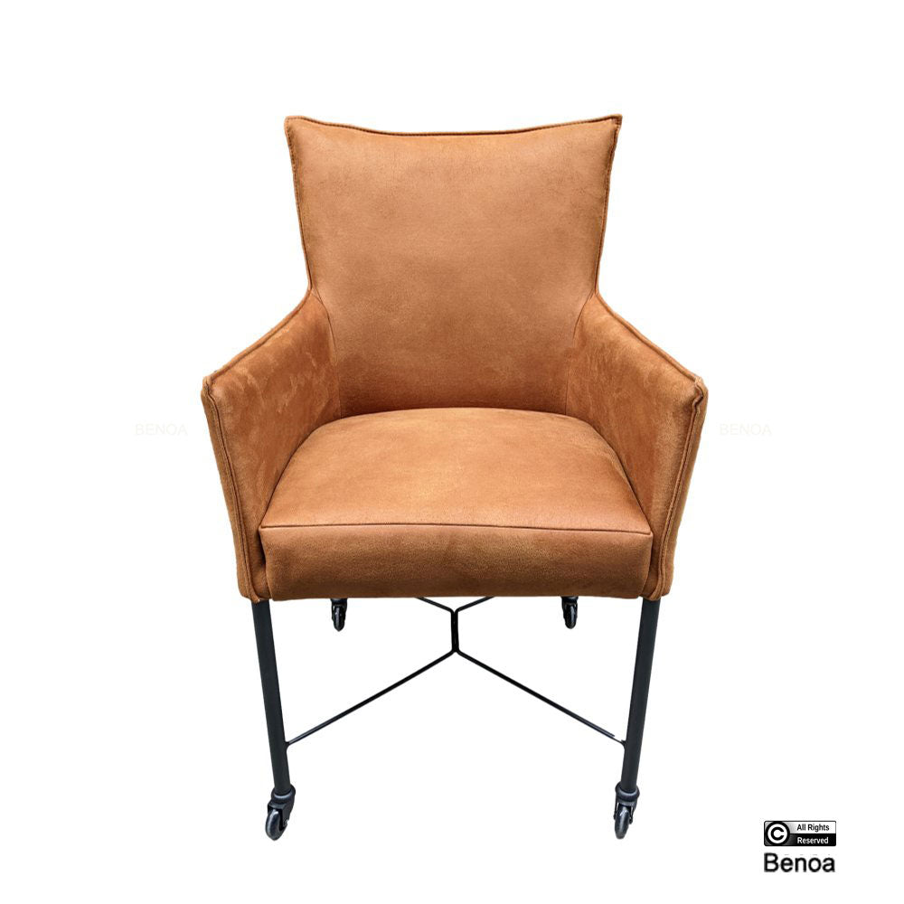 Fauteuil Maastricht Taureau Cognac BNO