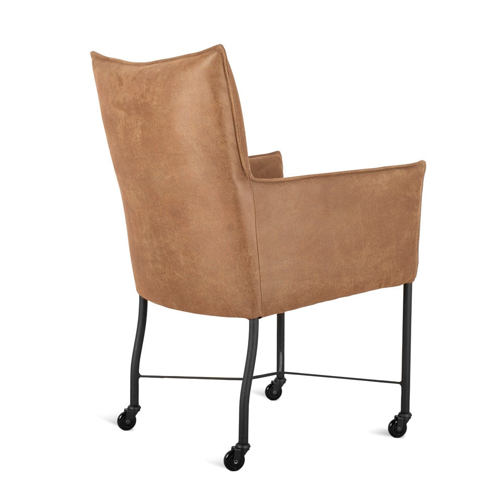 Fauteuil Maastricht Taureau Cognac BNO