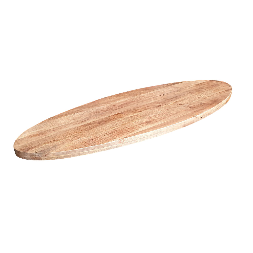 Plateau de table ovale 200 manguier BNO