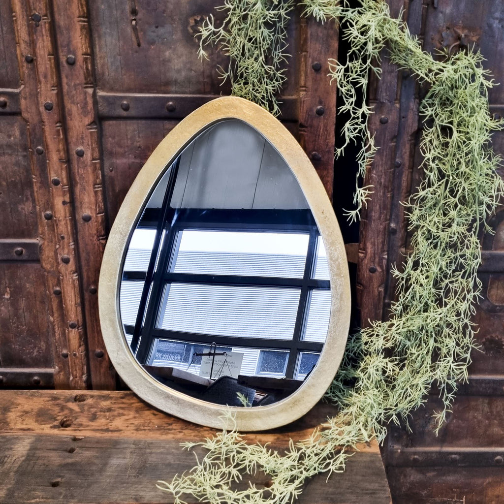 Spiegel organisch - messing M - BNO