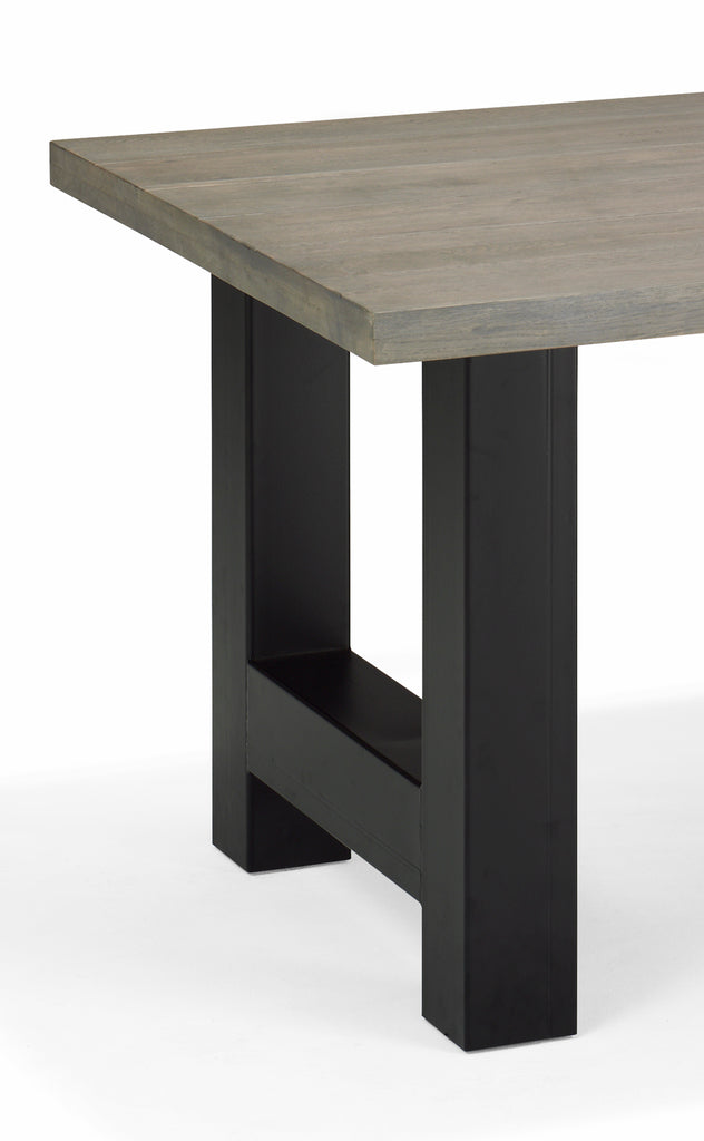 Pieds de table H-LEG vintage noir - RVD