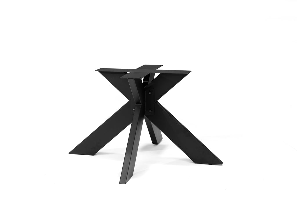 Pieds de table pour table à manger ronde noirs - RVD