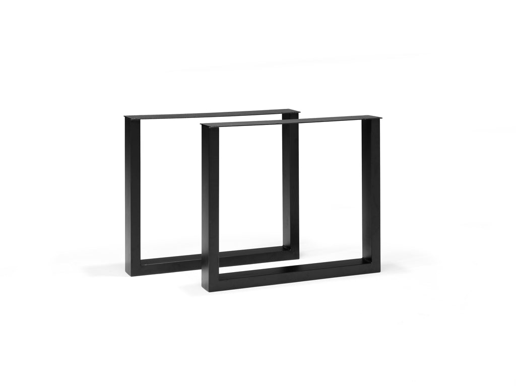 Pieds de table U-leg vintage noir - RVD
