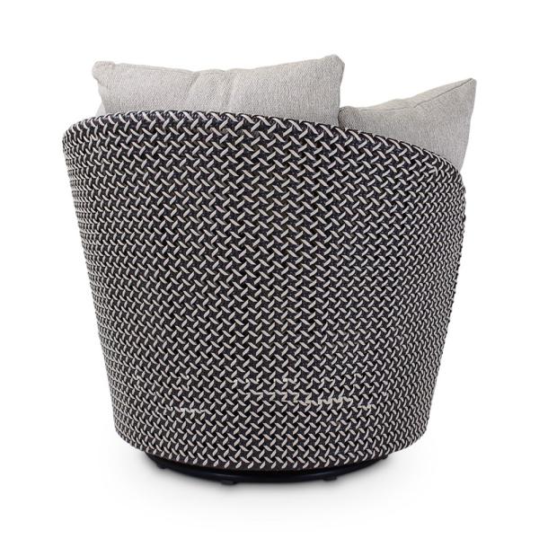 Outdoor draaizetel Adamo, weving oyster - VDC