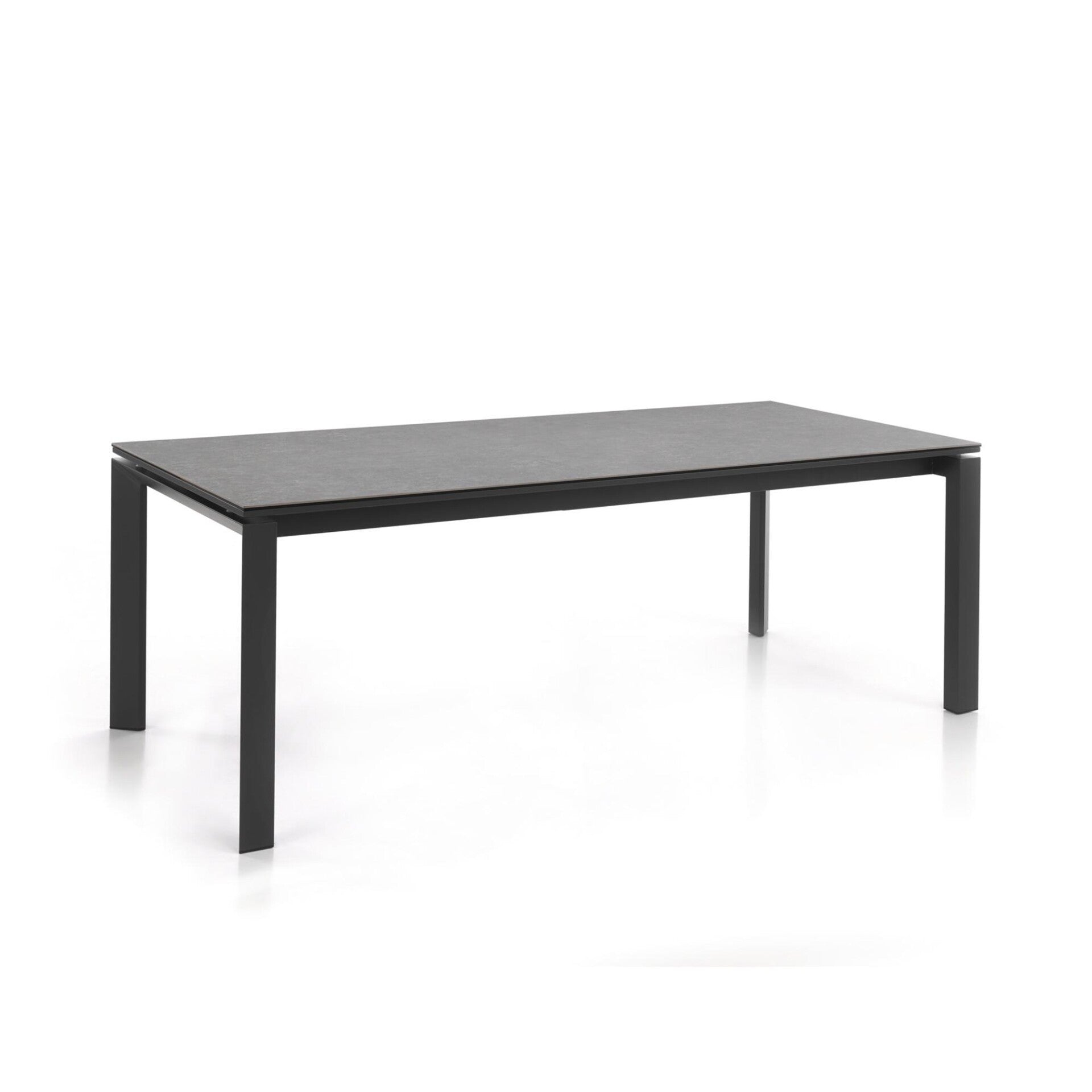 Outdoor tafel Bettini donkergrijs, verlengbaar - GESC