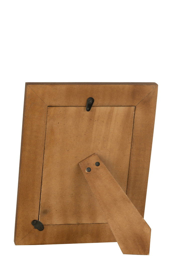 Cadre photo motif résine noir/blanc L - J-LINE