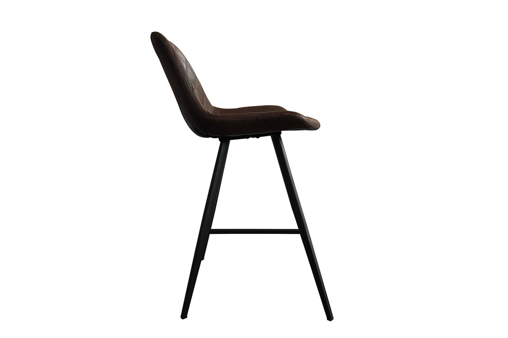 Barstoel 'Palmas' PU Donkerbruin - RS