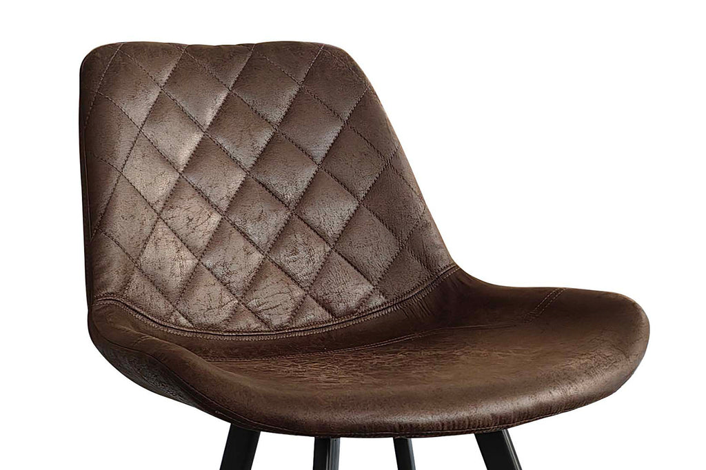 Barstoel 'Palmas' PU Donkerbruin - RS