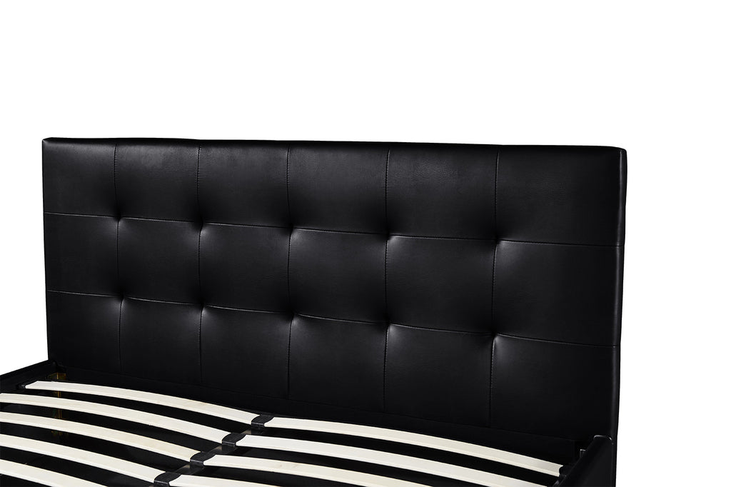 PROMO - Bed met koffer 'Porto' 160x200 zwart - RS