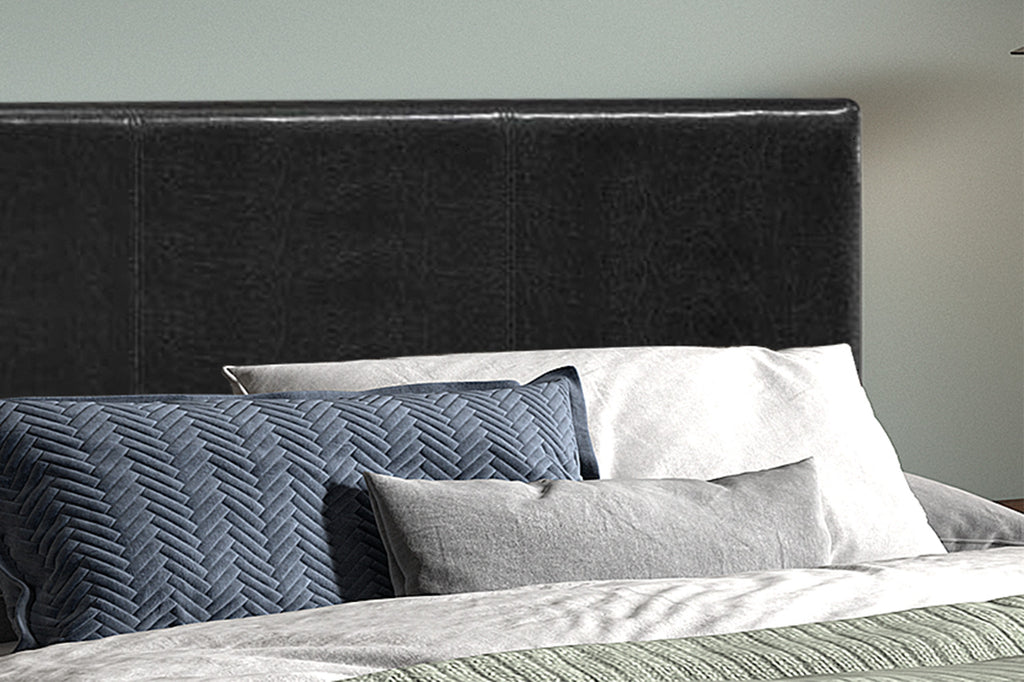 PROMO - Bed 'Roma' 160x200 PU Zwart - RS