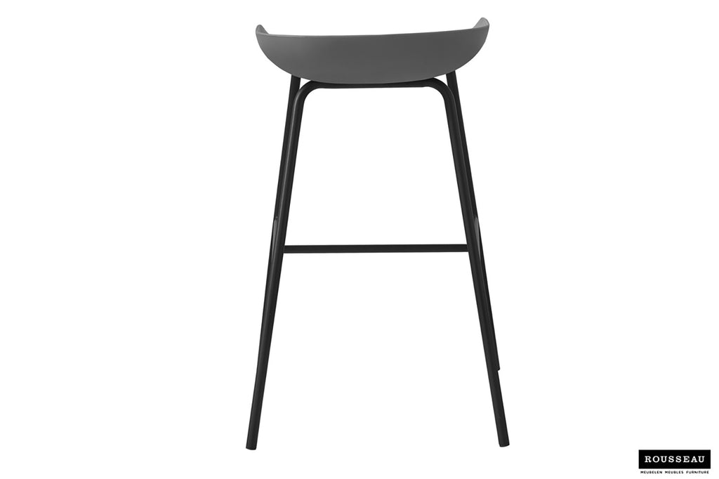 Tabouret de comptoir 'Anna' PP Gris RS