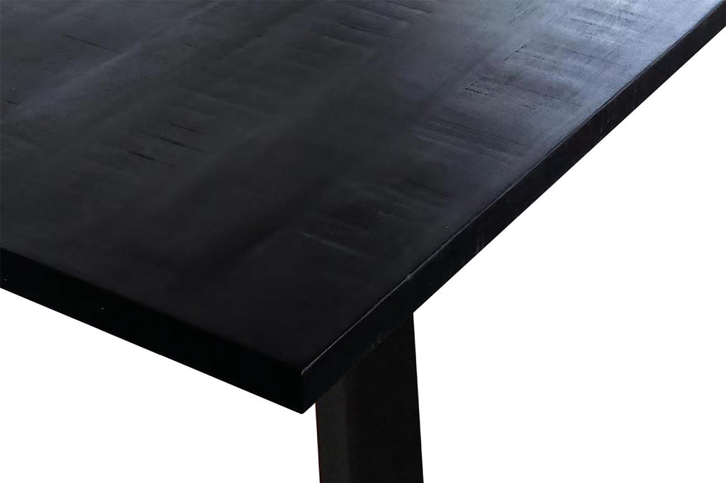 Countertafel 'Nicola' 160 mango zwart RS