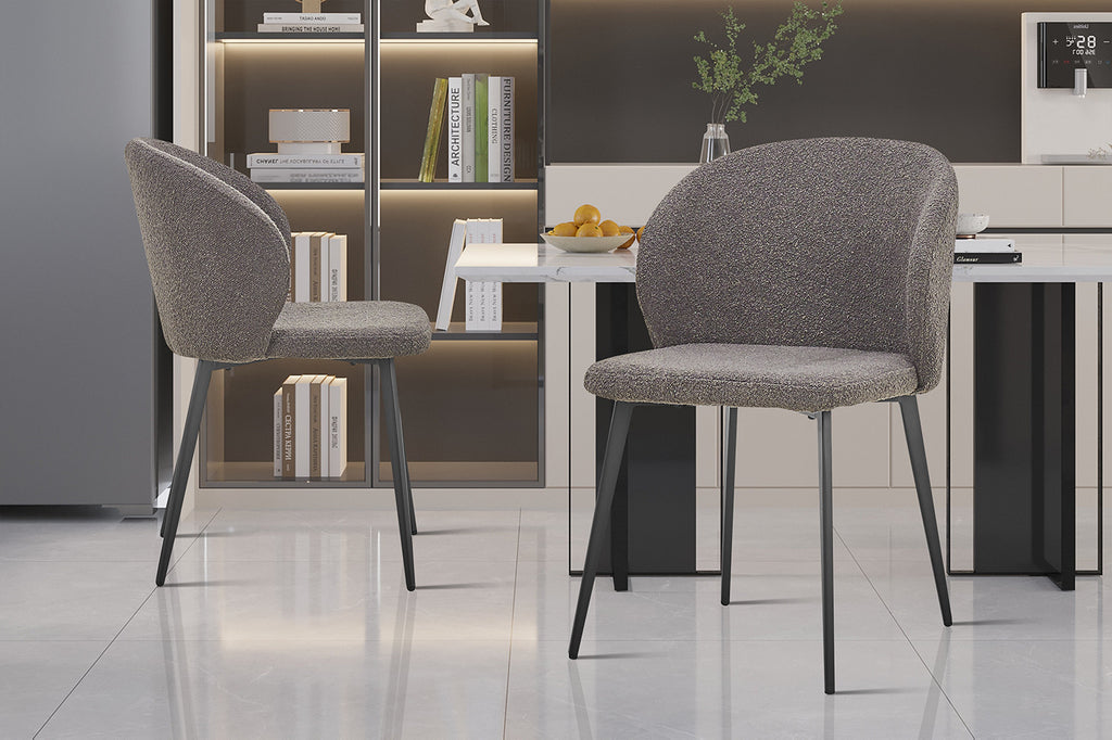 Stoel 'Toledo' Bouclé Grey RS