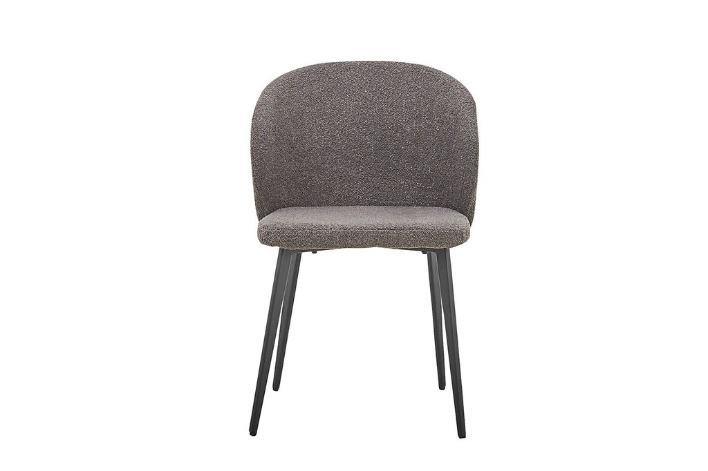 Chaise 'Toledo' Bouclé Gris RS