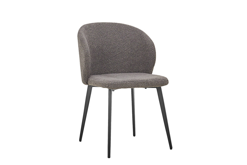 Chaise 'Toledo' Bouclé Gris RS