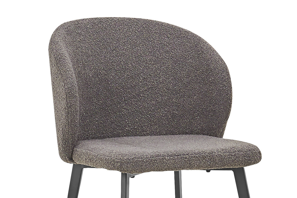 Chaise 'Toledo' Bouclé Gris RS