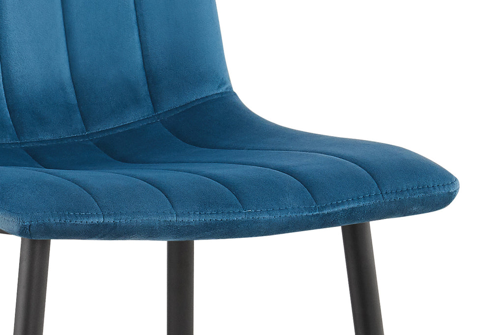 Stoel 'Willis' Velvet Blue RS
