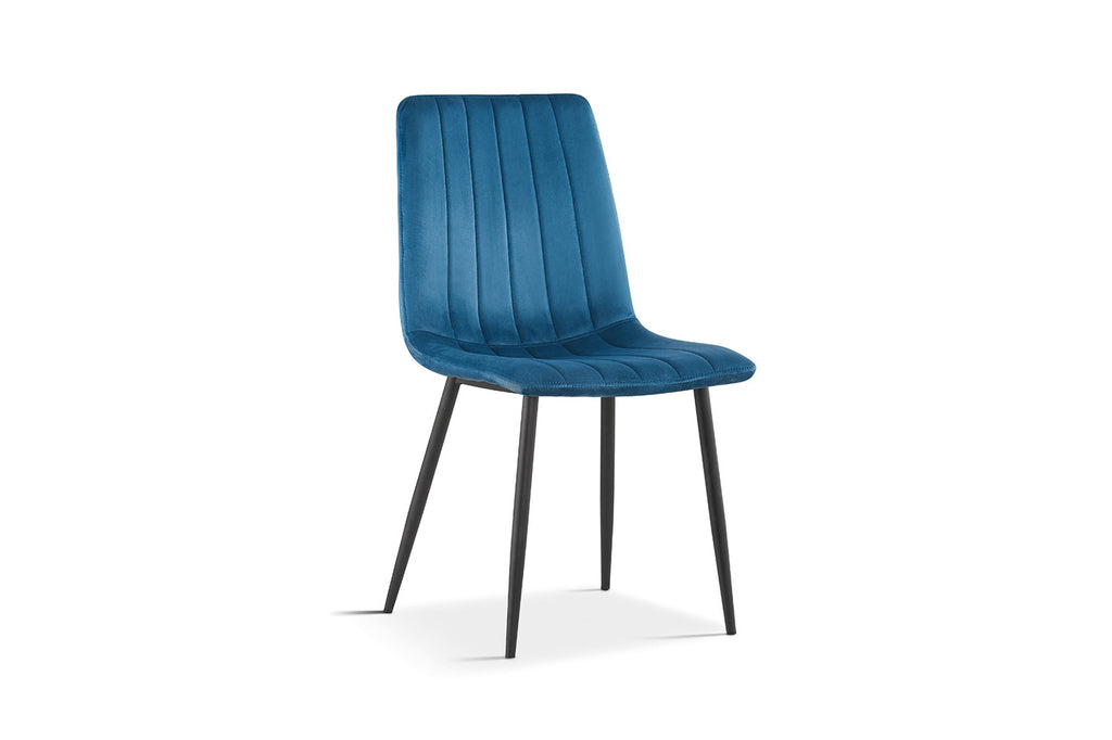 Stoel 'Willis' Velvet Blue RS