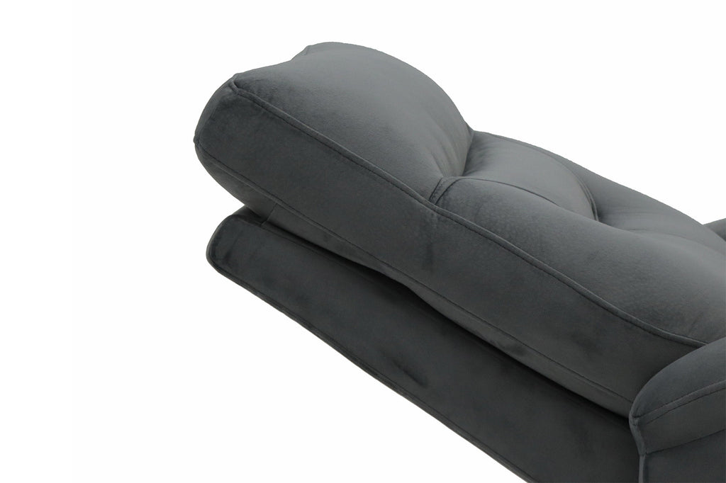 Relaxfauteuil 'Breda' stof grijs RS