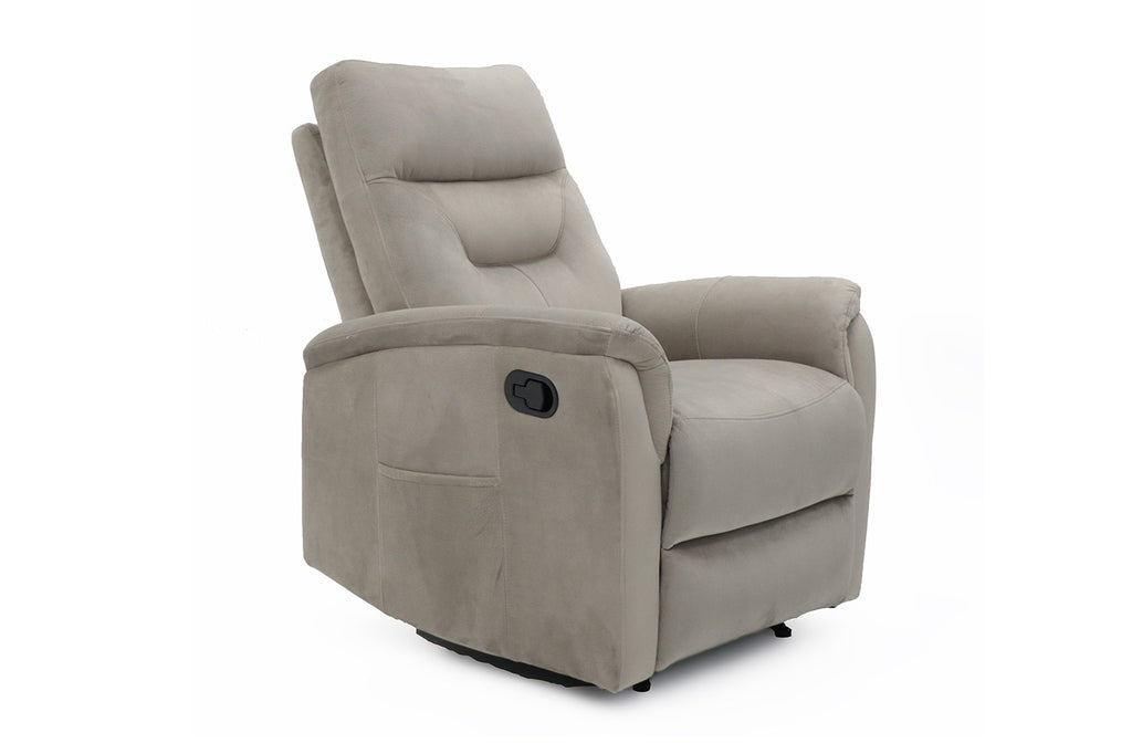Relaxfauteuil 'Breda' stof taupe RS