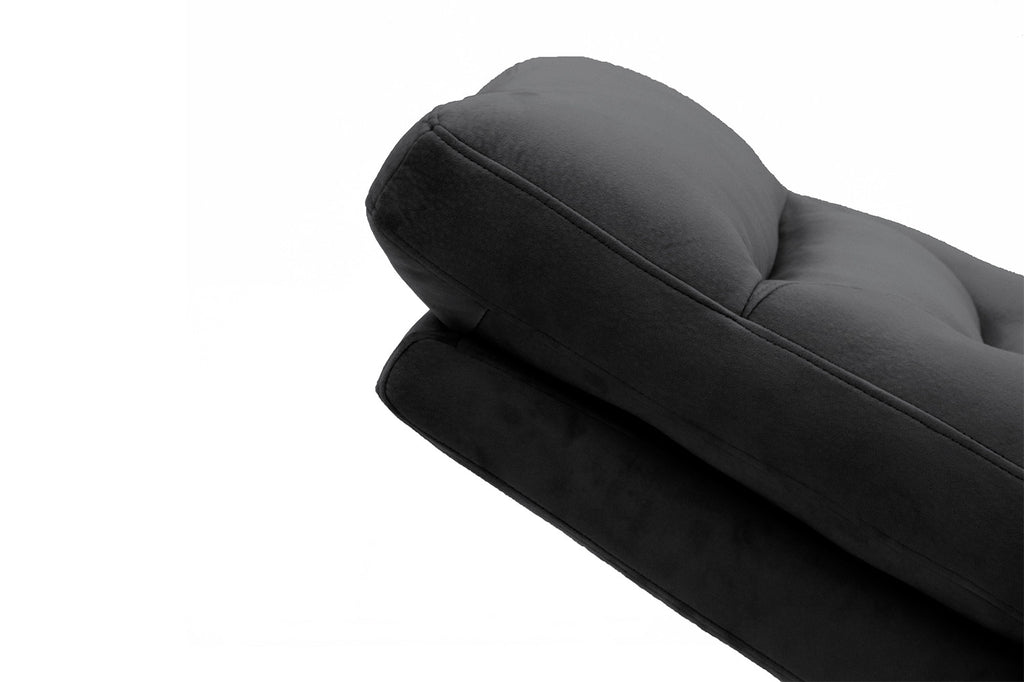Relaxfauteuil 'Breda' stof zwart RS