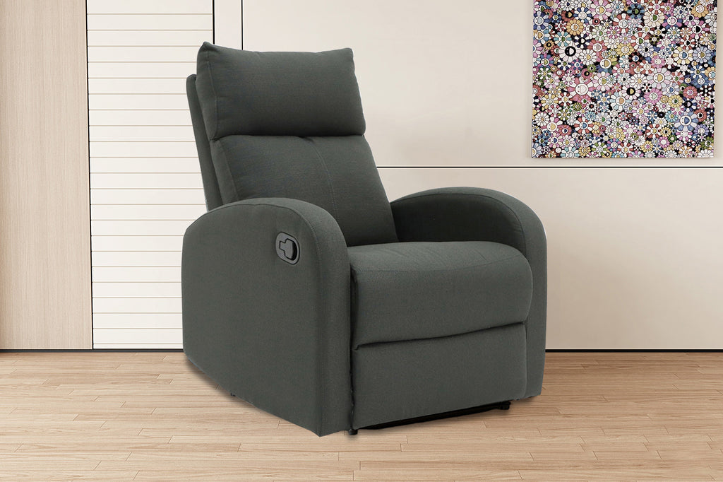 Relaxfauteuil 'France' PU grijs RS