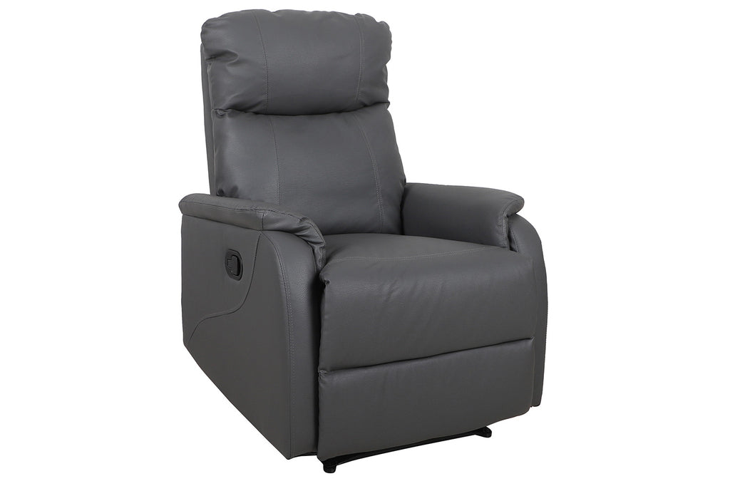 Relaxfauteuil 'Tokio' PU grijs RS