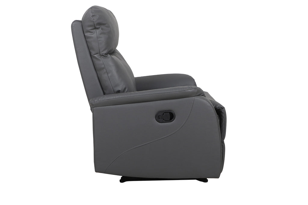 Relaxfauteuil 'Tokio' PU grijs RS