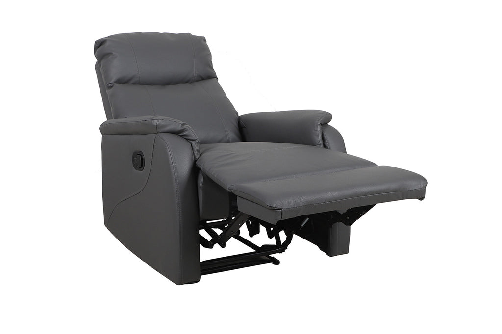 Relaxfauteuil 'Tokio' PU grijs RS