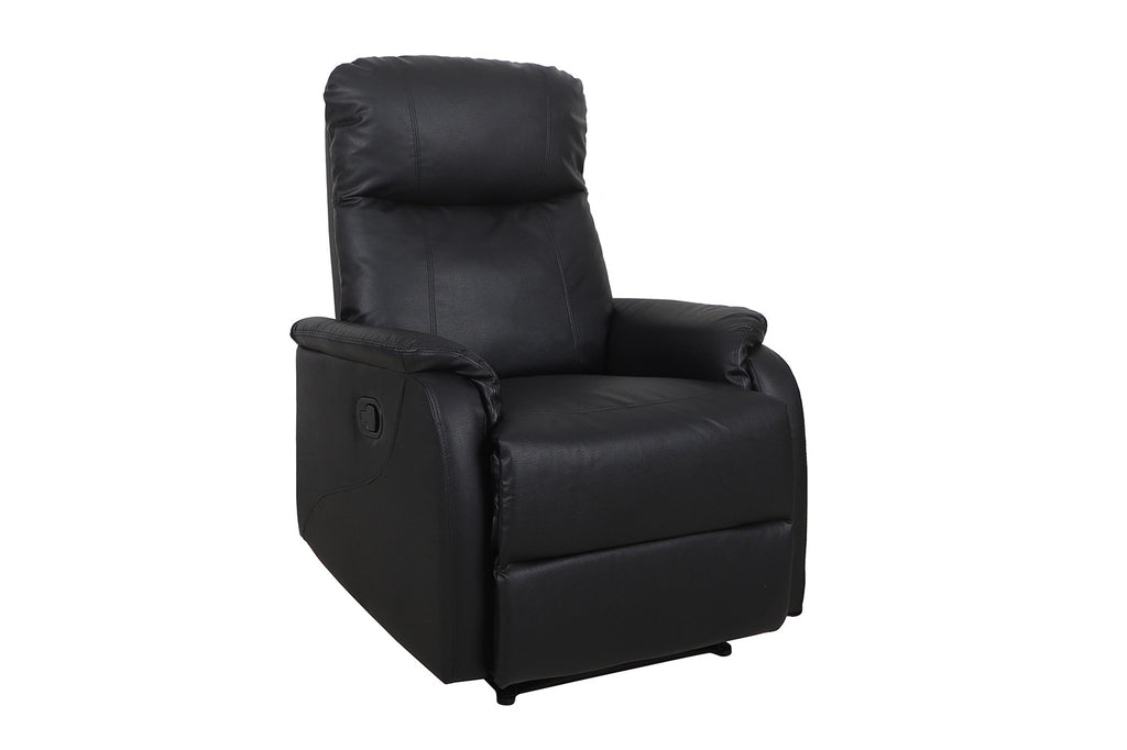 Relaxfauteuil 'Tokio' PU zwart RS