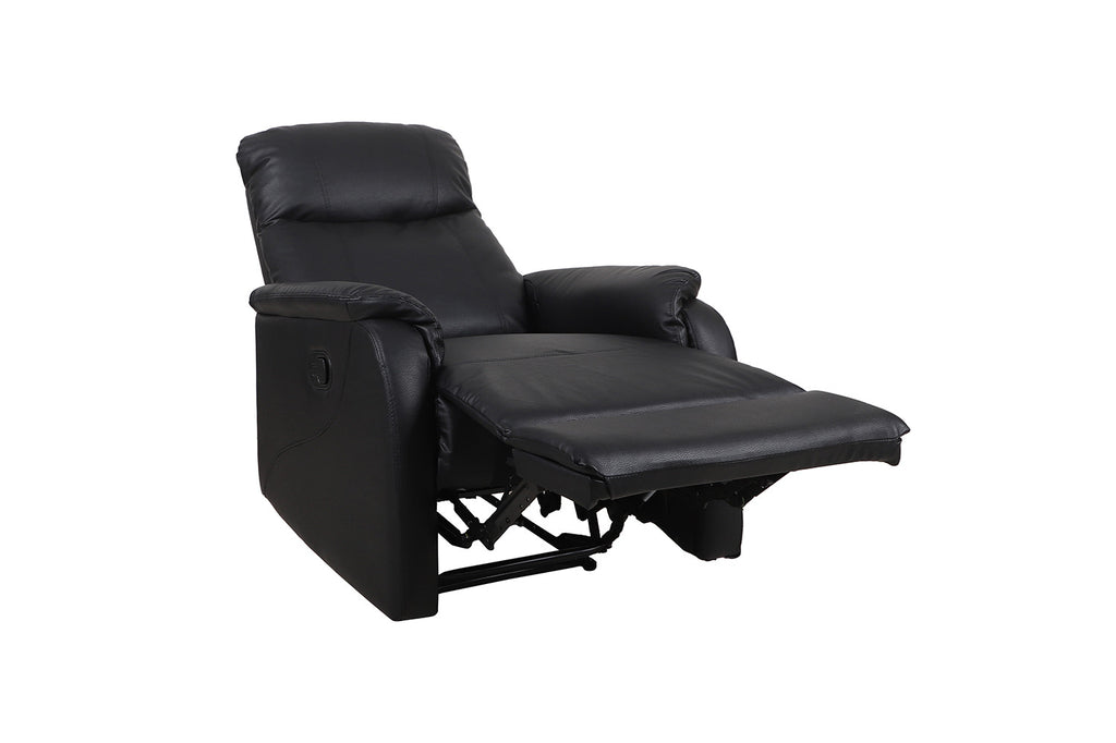 Relaxfauteuil 'Tokio' PU zwart RS