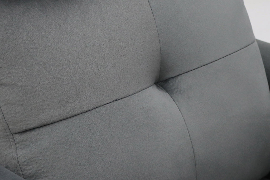 Relaxfauteuil 'Wuhan' stof grijs RS