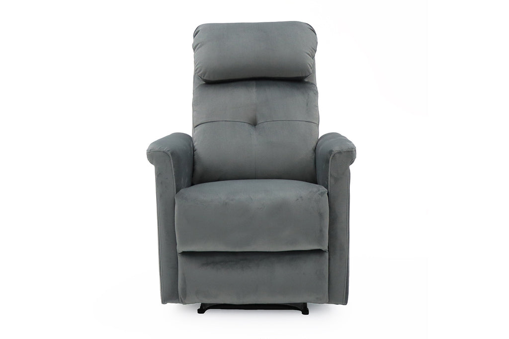 Relaxfauteuil 'Wuhan' stof grijs RS