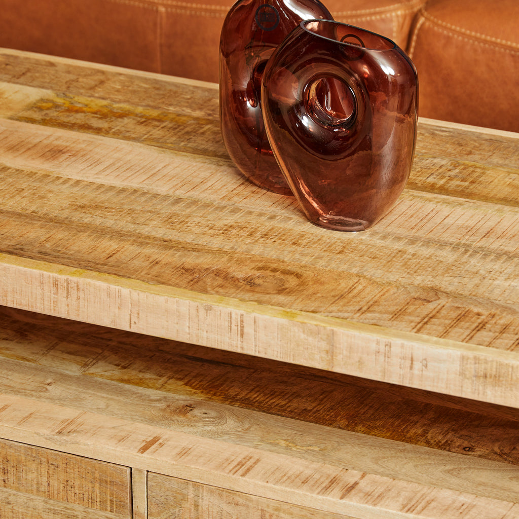 Table basse Boaz à 4 tiroirs | 120 cm STF