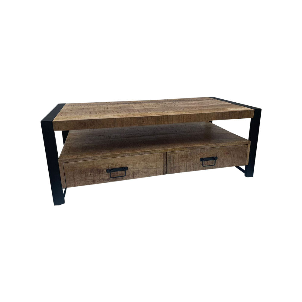 Table basse Boaz à 4 tiroirs | 120 cm STF