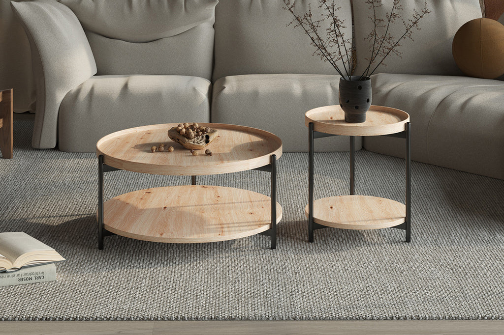 Salontafel 'Dalina' 80 decor oude eik RS